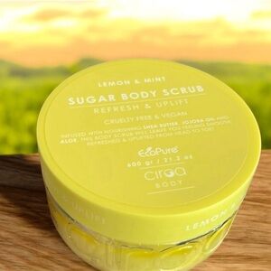 SUGAR BODY SCRUB| Lemon & Mint| Brand New
